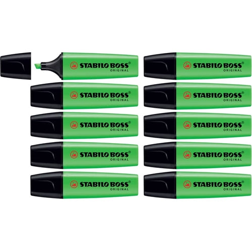 EVIDENZIATORE STABILO BOSS VERDE / 10