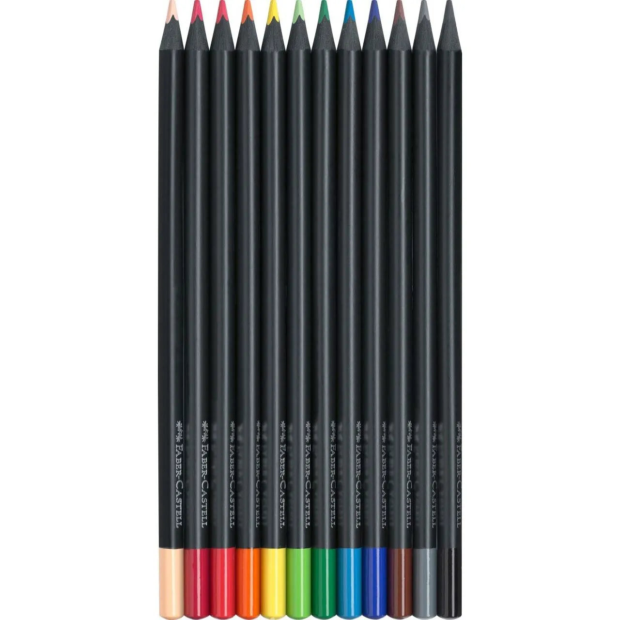 MATITE COLORATE FABER CASTELL BLACK EDITION / 12