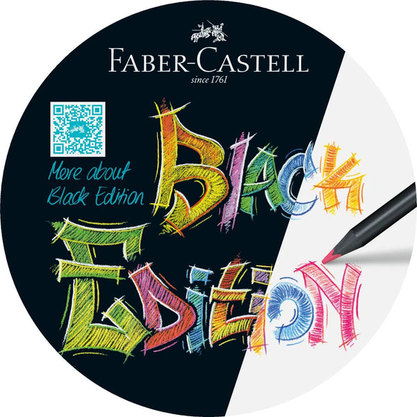 MATITE COLORATE FABER CASTELL BLACK EDITION / 12