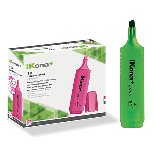 EVIDENZIATORE VERDE - CONF. 10 PZ.