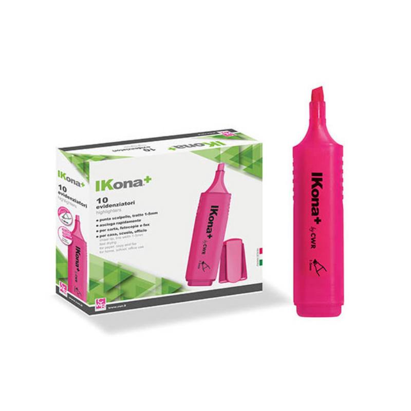 EVIDENZIATORE FUXIA - CONF. 10 PZ.