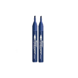 MARKER INDELEBILE PUNTA SCALPELLO - BLISTER 2 PZ. BLU