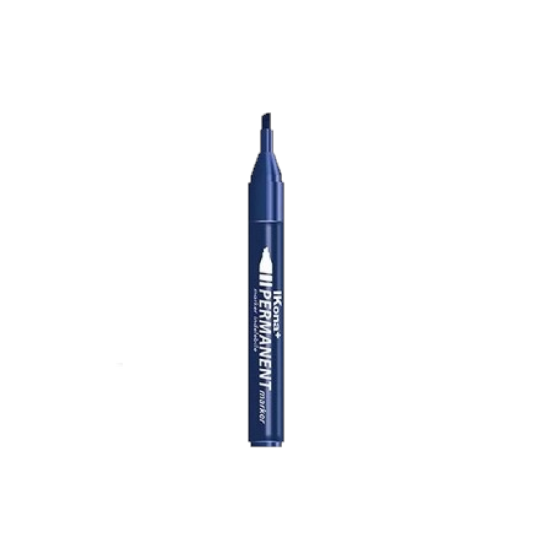 MARKER INDELEBILE PUNTA SCALPELLO - BLU Immagine principale del prodotto