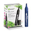 MARKER INDELEBILE PUNTA SCALPELLO - BLU CONF. PZ.10
