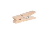 MOLLETTE IN LEGNO MM.25X3 - BUSTA 50 PZ. - COL. NA