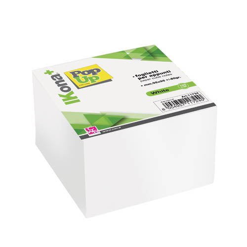 POP-UP - CUBO CARTA FG.700 - MM.95X95 - BIANCO