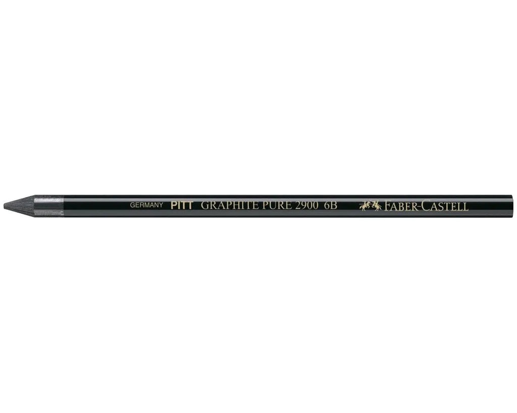 MATITA FABER CASTELL PITT GRAPHITE PURE 6B