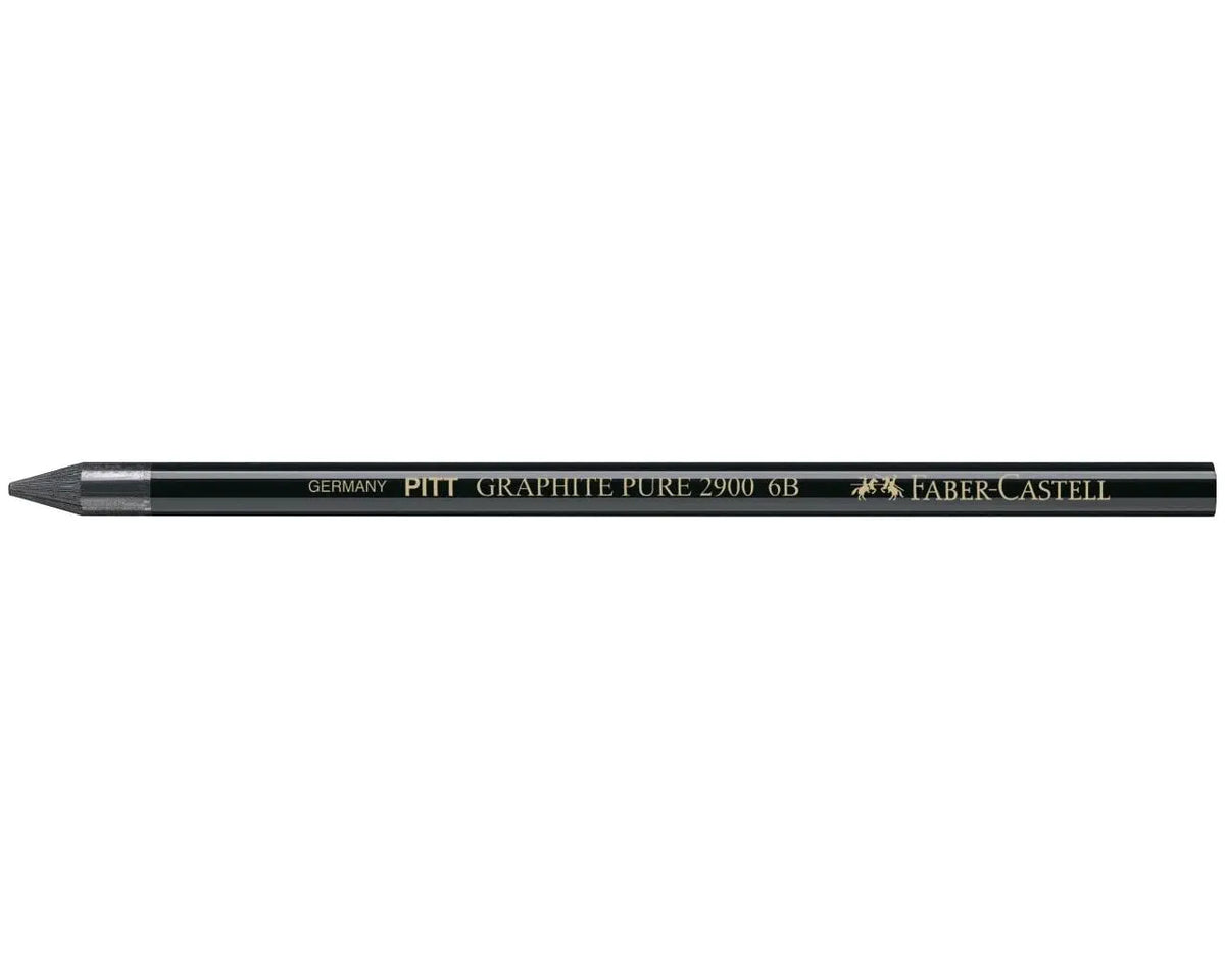 MATITA FABER CASTELL PITT GRAPHITE PURE 6B
