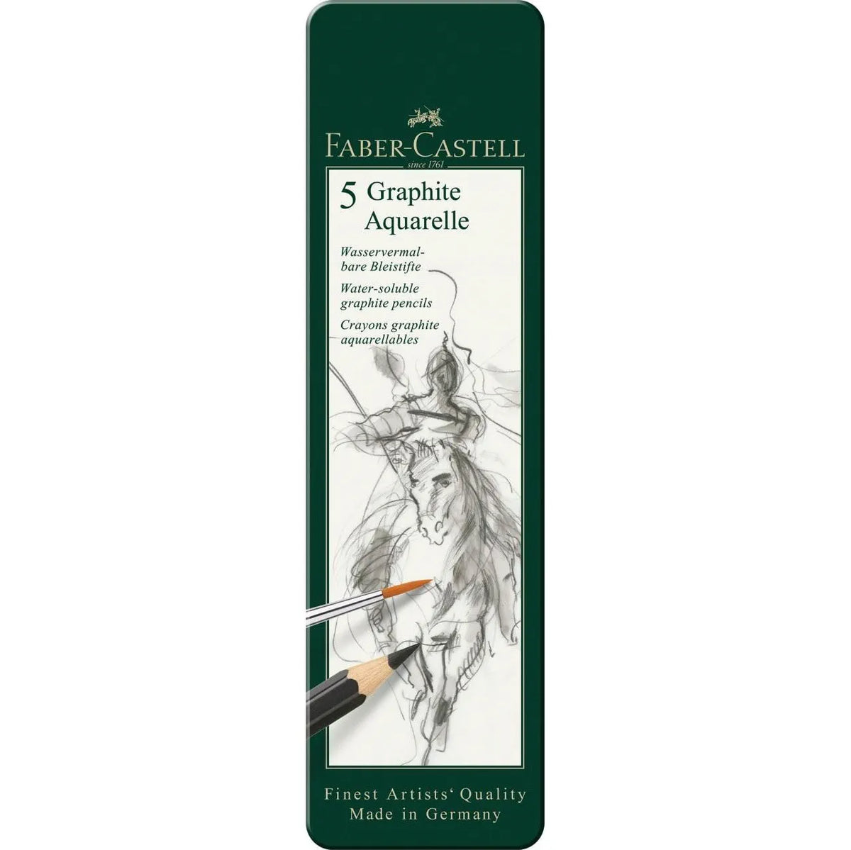 LAPIS FABER CASTELL GRAPHITE AQUARELLE/5