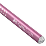 LAPIS SPARKLE FABER CASTELL FUSTO BORDEAUX PERLATO