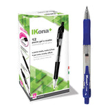 PENNA GEL INK A SCATTO - BLU - CONF. 12 PZ.