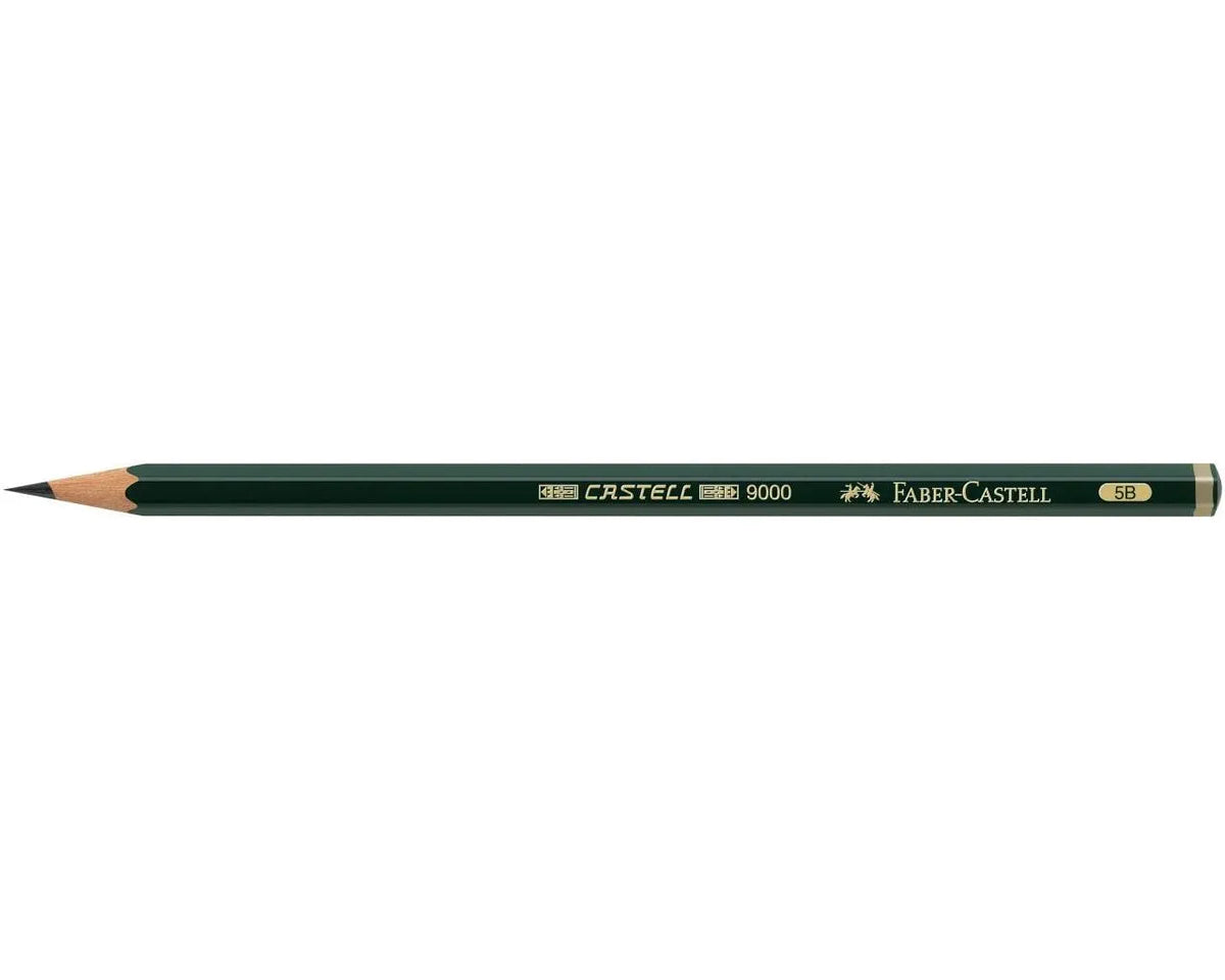 LAPIS FABER CASTELL 9000 ESAGONALE 5B