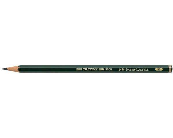 LAPIS FABER CASTELL 9000 ESAGONALE 5B