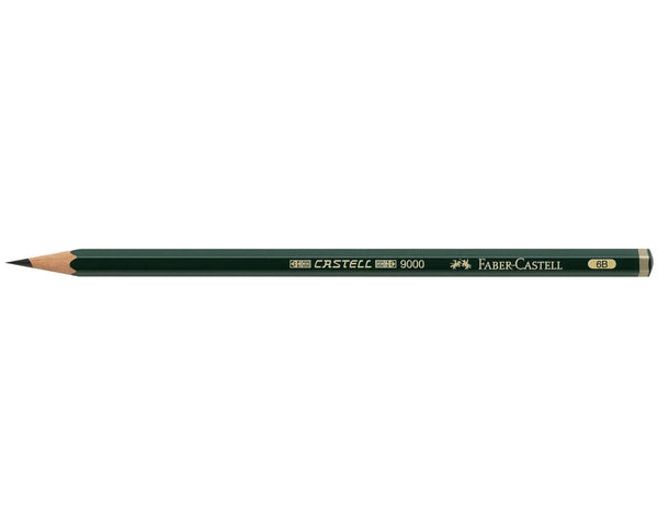 LAPIS FABER CASTELL 9000 ESAGONALE 6B