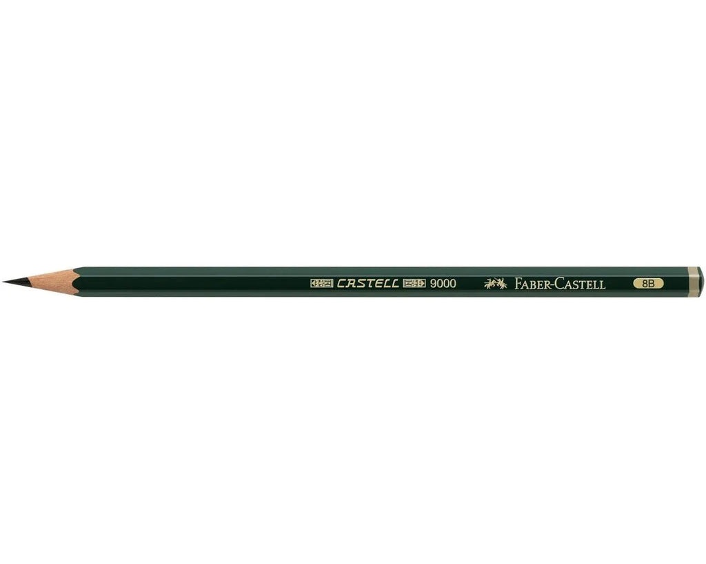 LAPIS FABER CASTELL 9000 ESAGONALE 8B