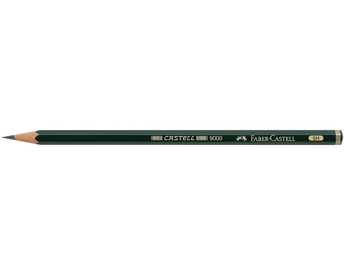 LAPIS FABER CASTELL 9000 ESAGONALE 5H