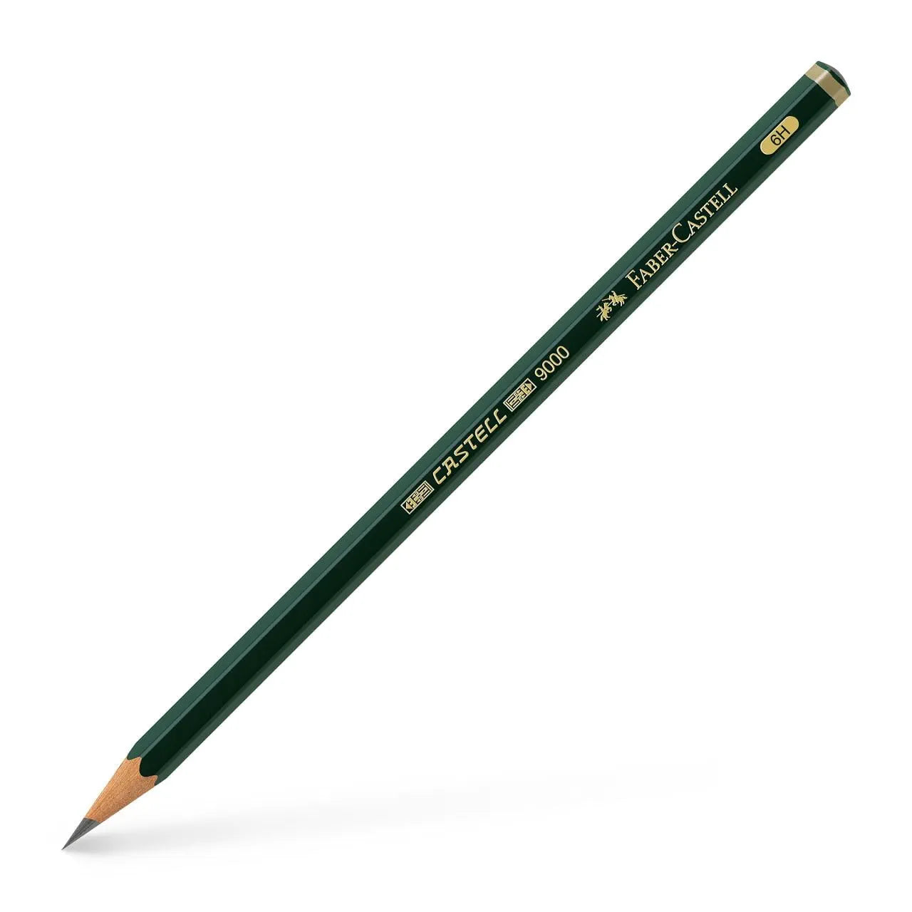 LAPIS FABER CASTELL 9000 ESAGONALE 6H