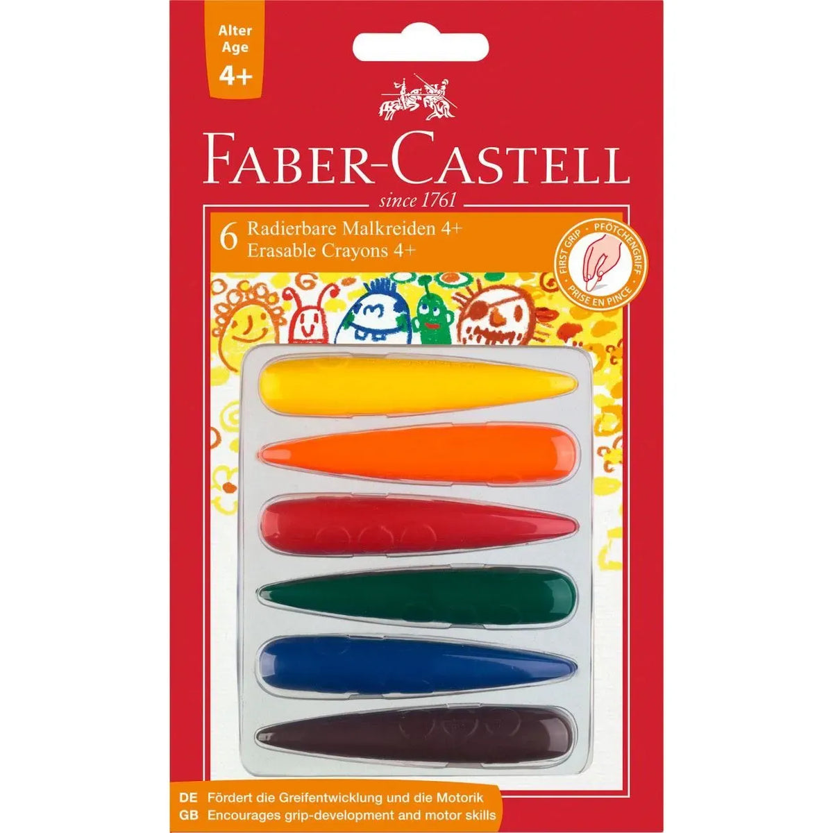 PASTELLI CERA FORMA CONICA PZ. 6