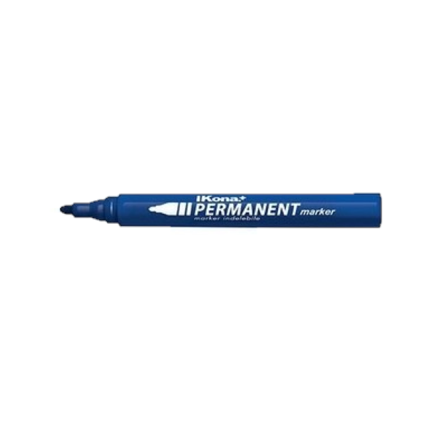 MARKER INDELEBILE PUNTA TONDA - BLU Immagine secondaria del prodotto