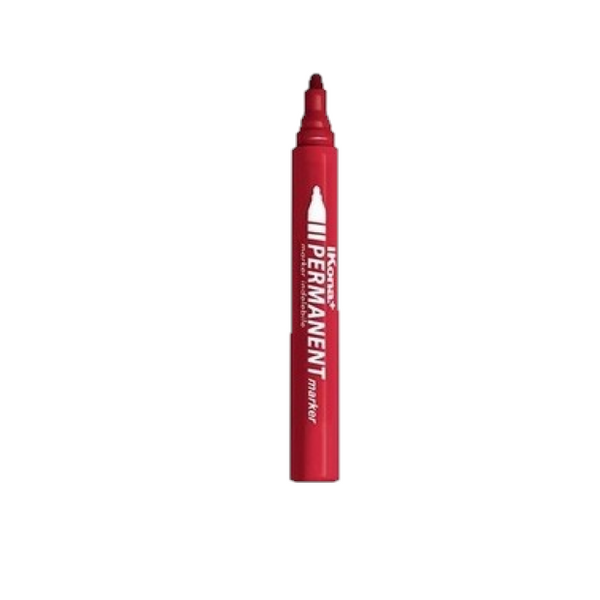 MARKER INDELEBILE PUNTA TONDA - ROSSO
