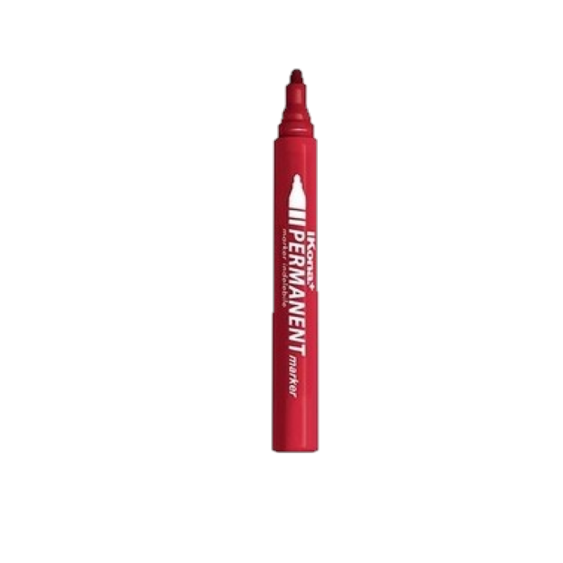 MARKER INDELEBILE PUNTA TONDA - ROSSO