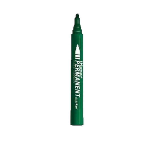 MARKER INDELEBILE PUNTA TONDA - VERDE CONF.10