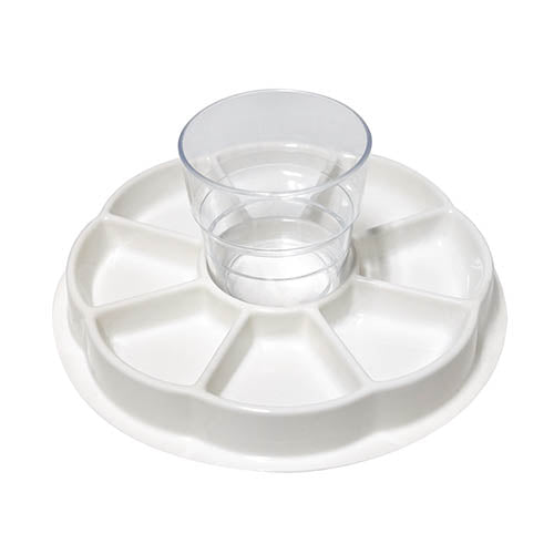 TAVOLOZZA SOLE DIAM.CM.20 CON BICCHIERE Immagine principale del prodotto