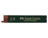 MINE FABER CASTELL 0.5MM SUPER-POLYMER CF.12 2B