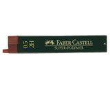 MINE FABER CASTELL 0.5MM SUPER-POLYMER CF.12 2H