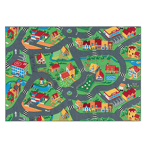 Tappeto Gioco Cm. 140X200 - Villaggio