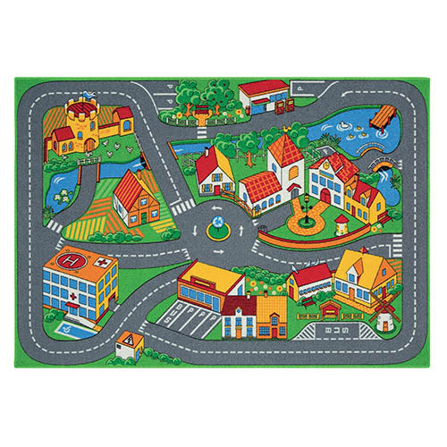 Tappeto Gioco Cm. 95X133 - Città