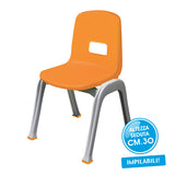 Sedia H Cm. 30 - Arancione
