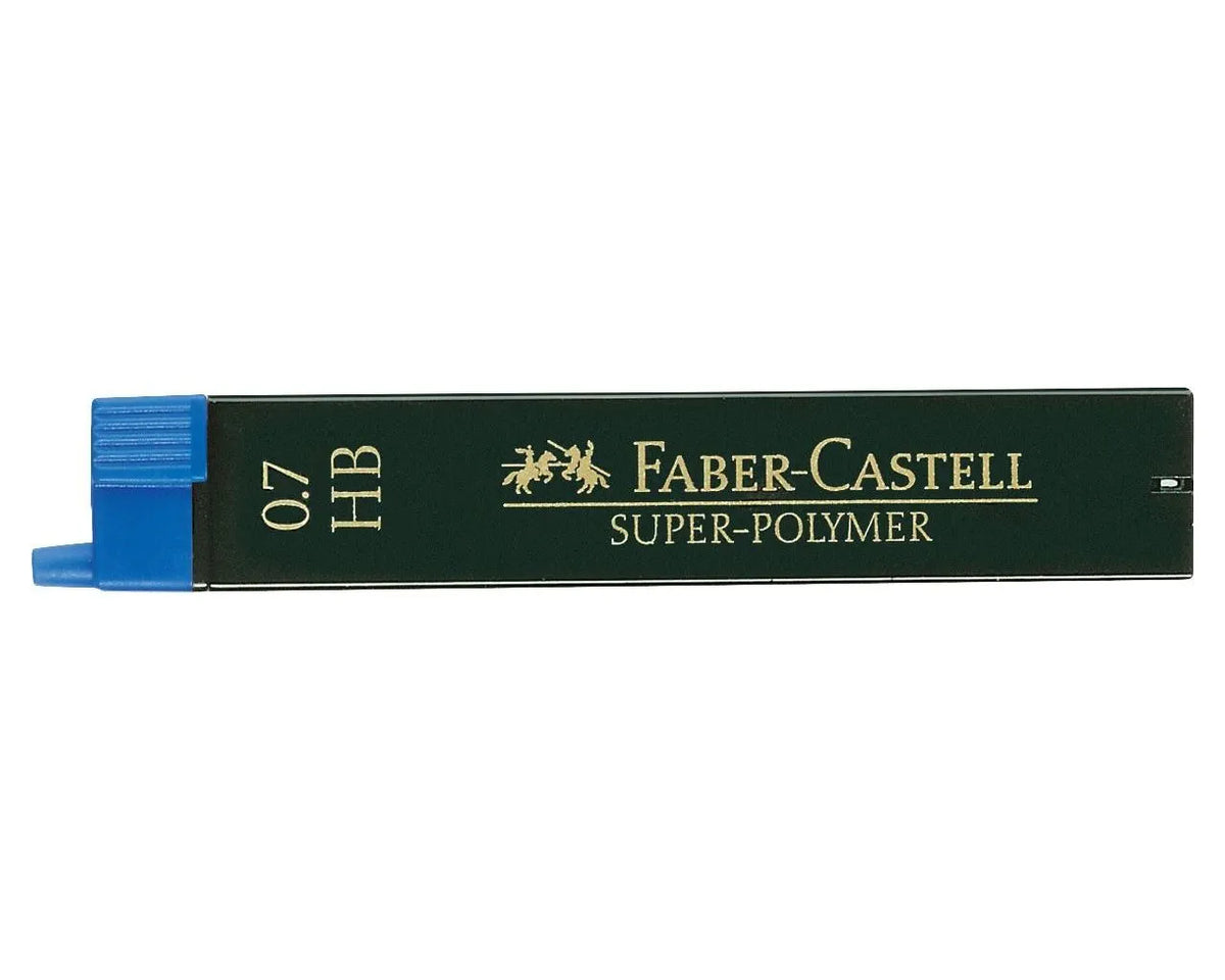 MINE FABER CASTELL 0.7MM SUPER-POLYMER CF.12 HB