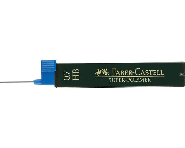 MINE FABER CASTELL 0.7MM SUPER-POLYMER CF.12 HB