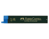 MINE FABER CASTELL 0.7MM SUPER-POLYMER CF.12 2B