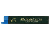 MINE FABER CASTELL SUPER-POLYMER 0.7MM CF.12 2H