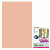 VELINA CM.50X76 - BUSTA 24 FG. - ROSA CARNE