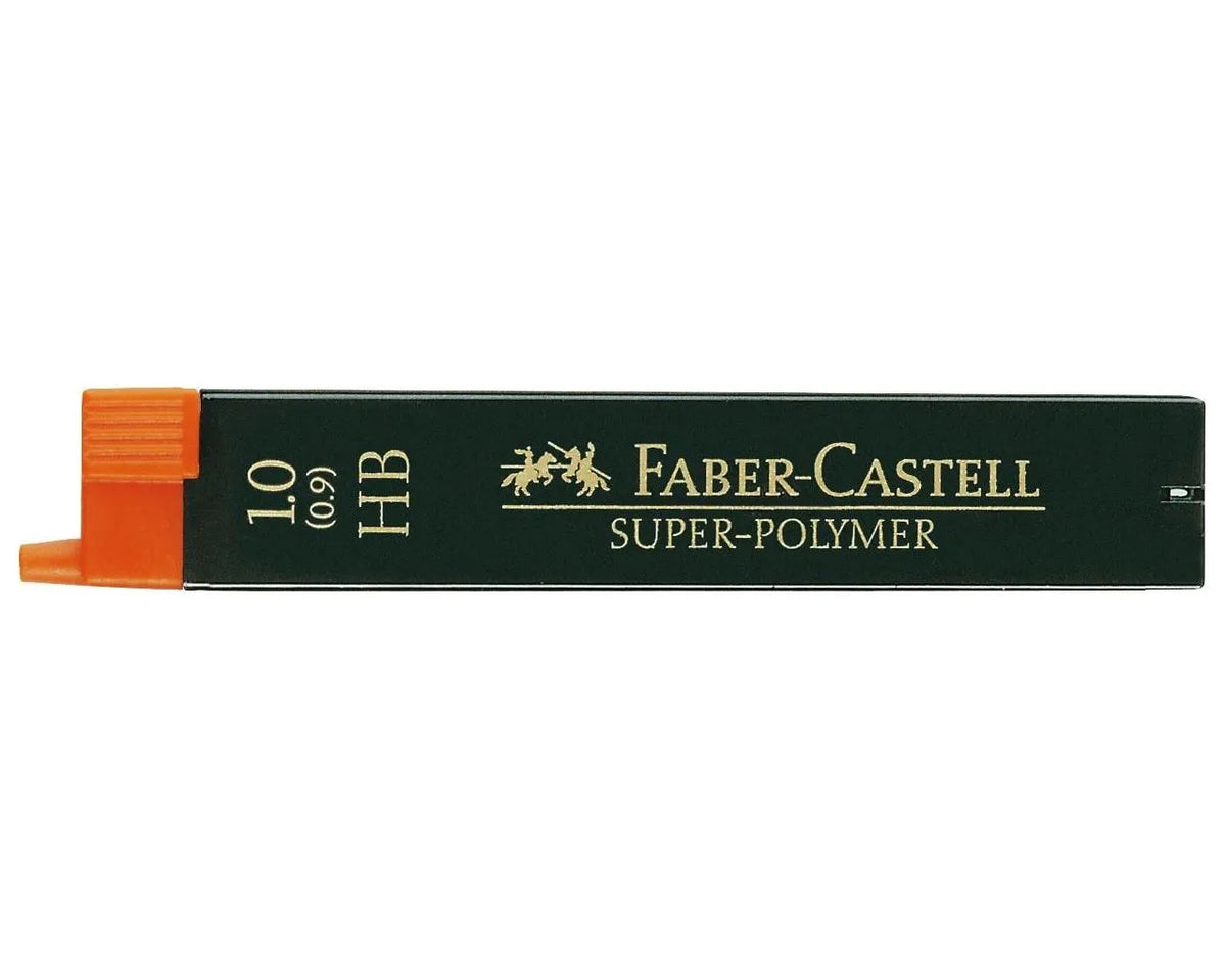 MINE FABER CASTELL 1.0MM SUPER-POLYMER CF.12 HB Immagine principale del prodotto