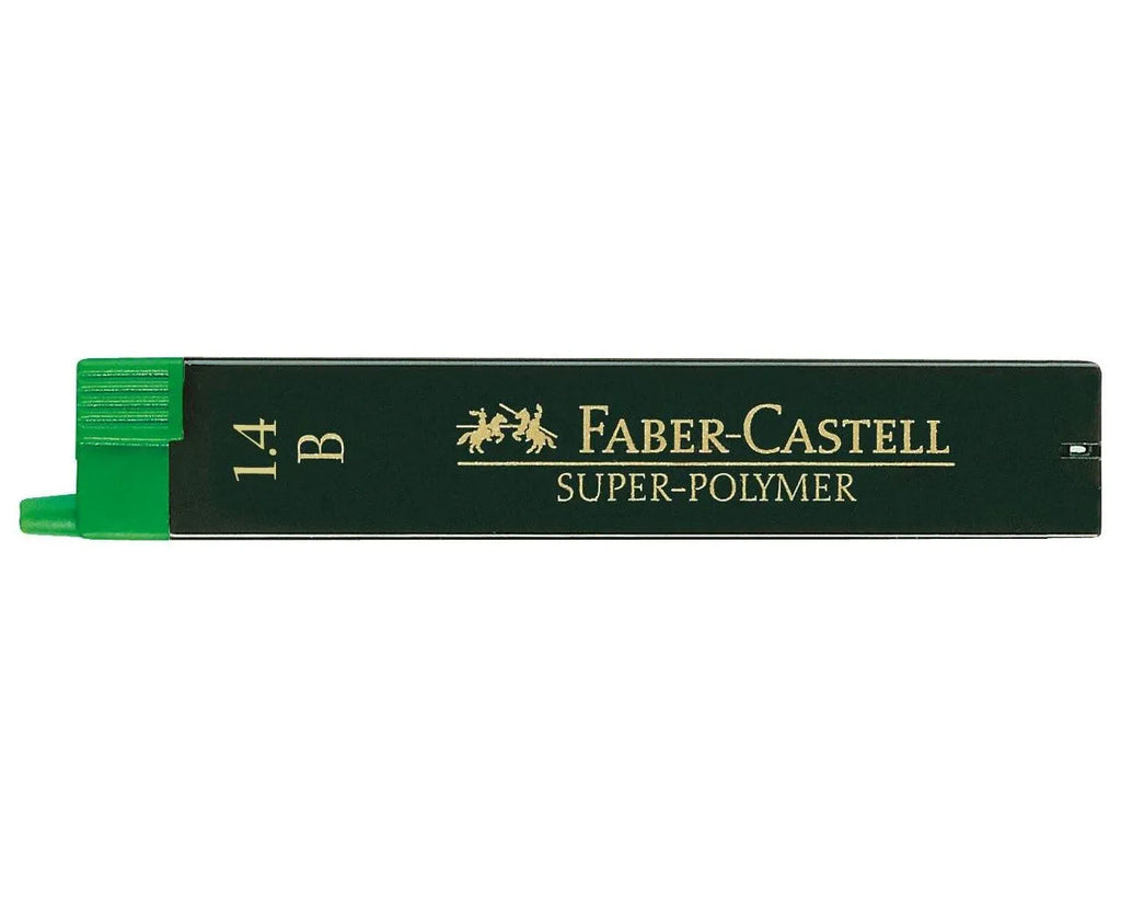 MINE FABER CASTELL 1.4MM SUPER-POLYMER CF.12 B