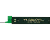 MINE FABER CASTELL 1.4MM SUPER-POLYMER CF.12 B