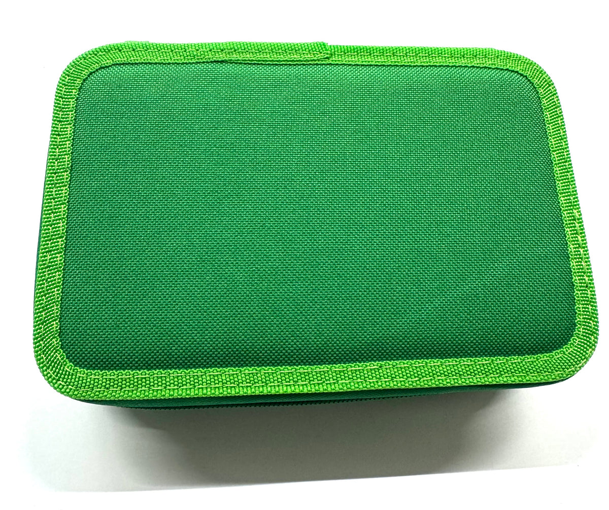 ASTUCCIO 3 ZIP PIENO B.COLOR VERDE/VERDE CHIARO Immagine principale del prodotto