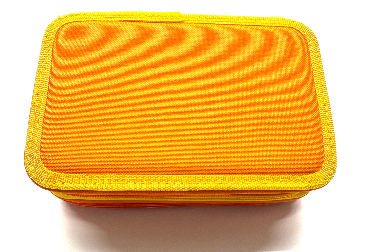 ASTUCCIO 3 ZIP PIENO B.COLOR ARANCIONE/GIALLO Immagine principale del prodotto