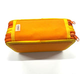 ASTUCCIO 3 ZIP PIENO B.COLOR ARANCIONE/GIALLO