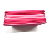 ASTUCCIO 3 ZIP PIENO B.COLOR MAGENTA/ROSA