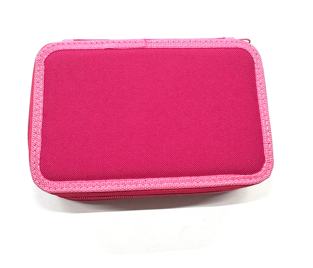 ASTUCCIO 3 ZIP PIENO B.COLOR MAGENTA/ROSA