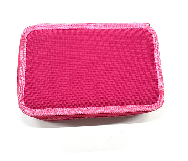 ASTUCCIO 3 ZIP PIENO B.COLOR MAGENTA/ROSA