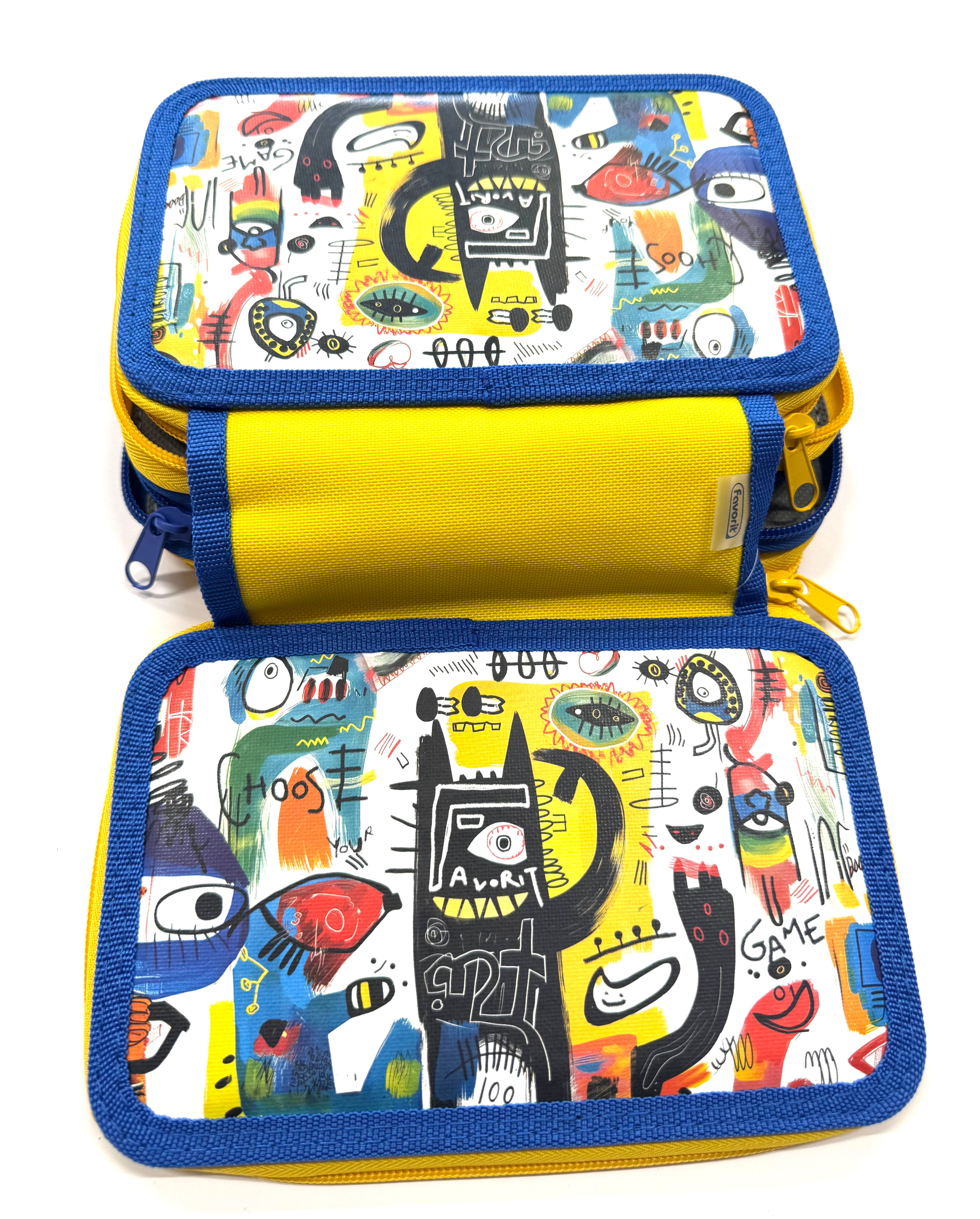 ASTUCCIO 3 ZIP PIENO ARTY SOGGETTO 4