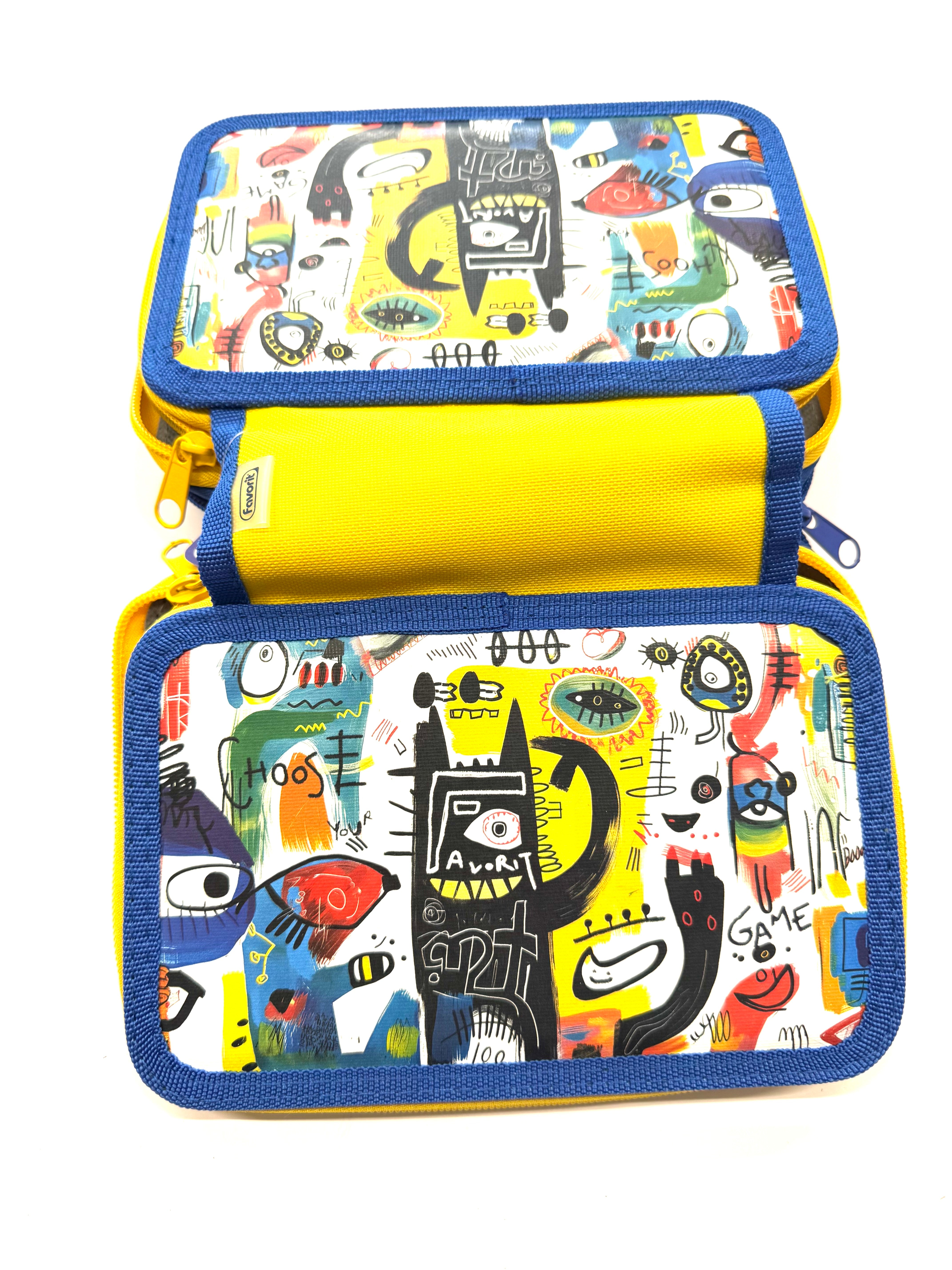 ASTUCCIO 3 ZIP PIENO ARTY SOGGETTO 4