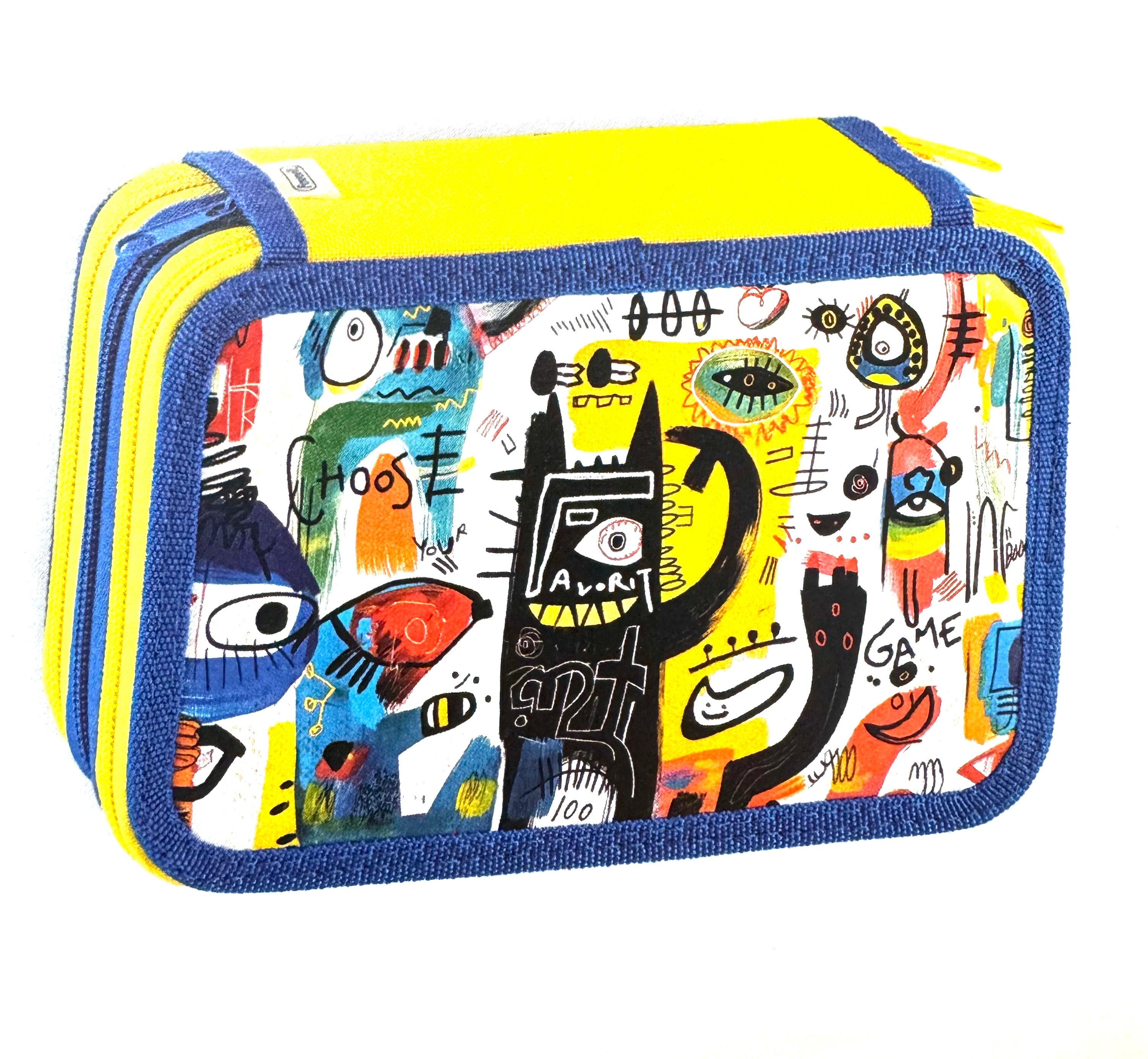ASTUCCIO 3 ZIP PIENO ARTY SOGGETTO 4
