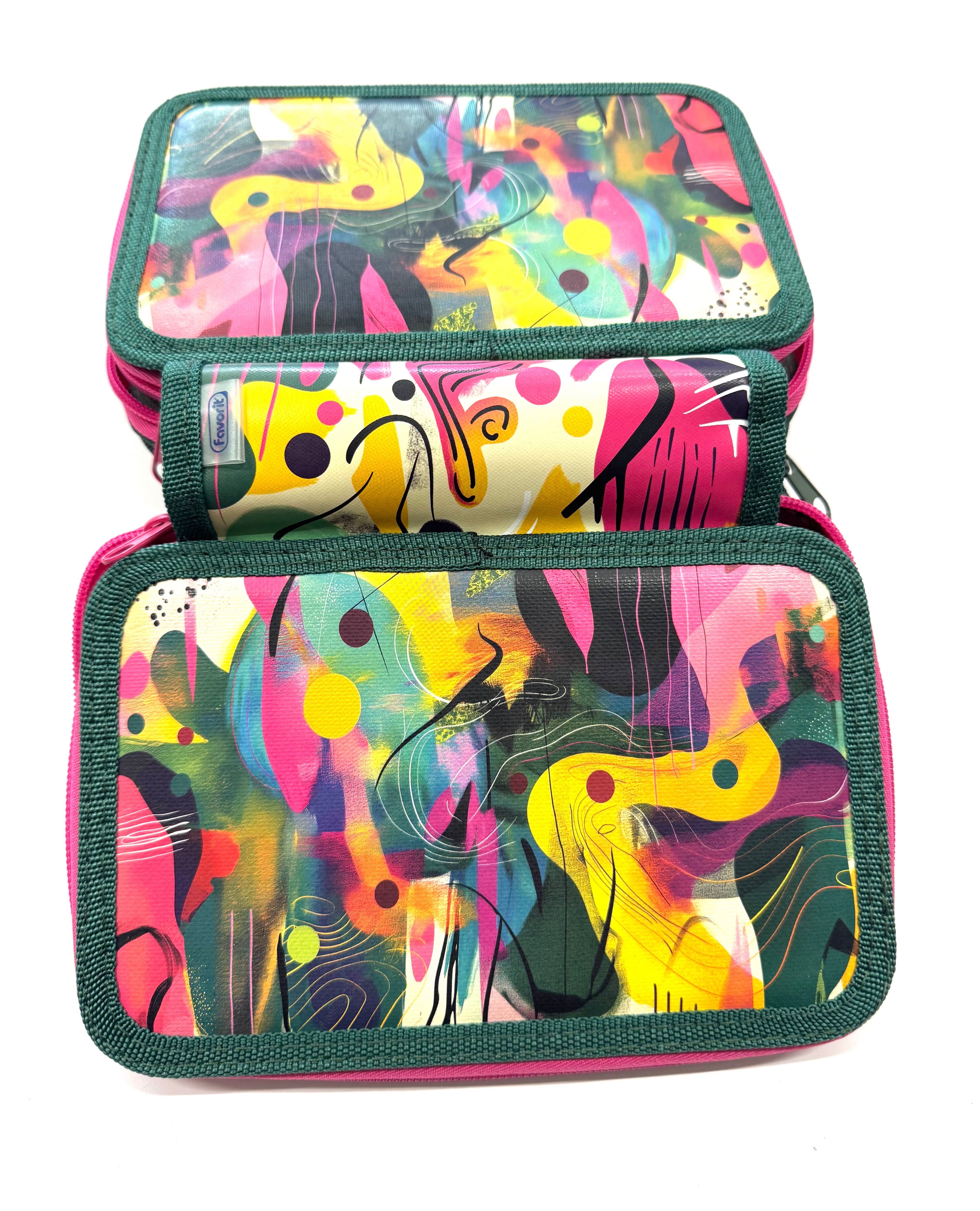 ASTUCCIO 3 ZIP PIENO ARTY SOGGETTO 3